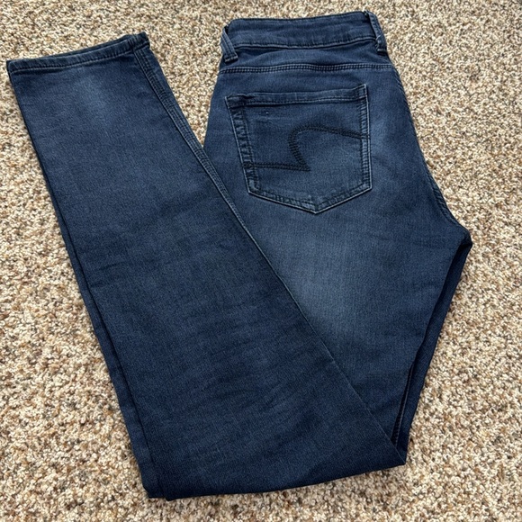 Spykar men’s 30x32 slim fit jeans dark wash blue - Picture 1 of 8